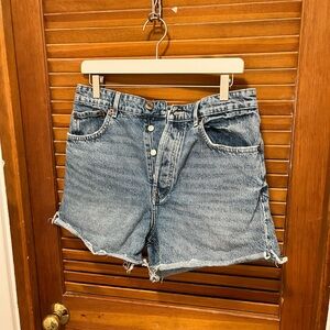 Zara Blue Jean Shorts for Women